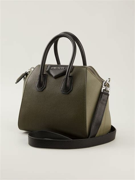 givenchy antigona dark green|givenchy mini antigona.